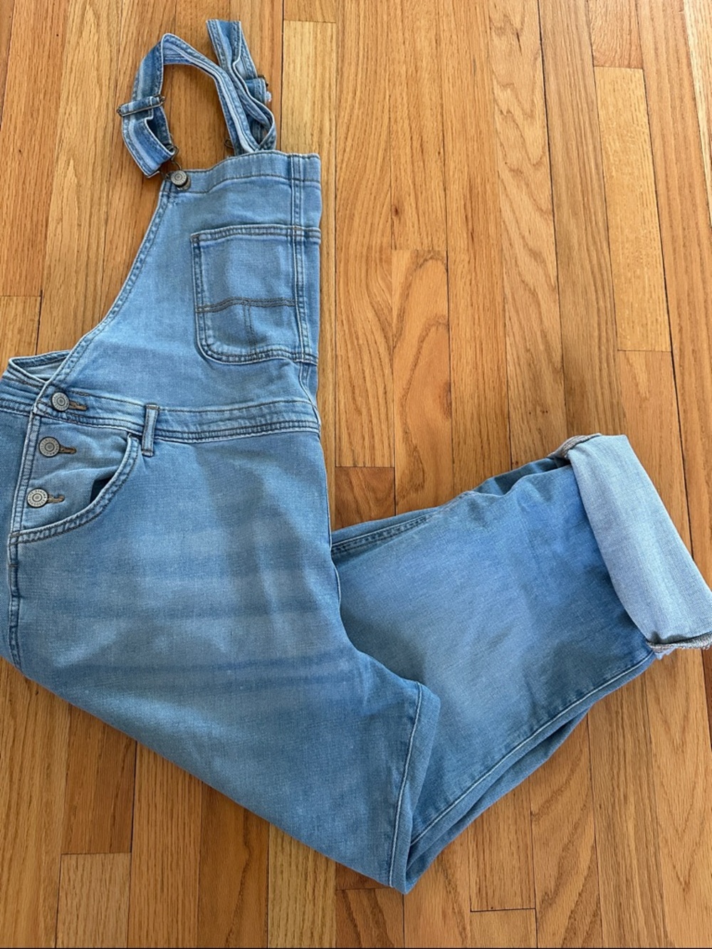 Sonoma Light Blue Women’s  Denim Overalls size XL - Picture 4 of 5